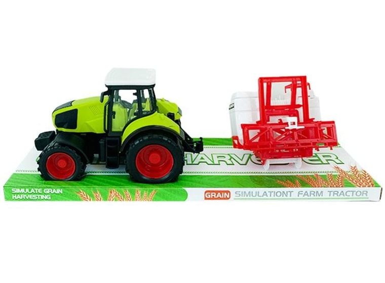 Trifox, traktor z przyczepą rolniczą