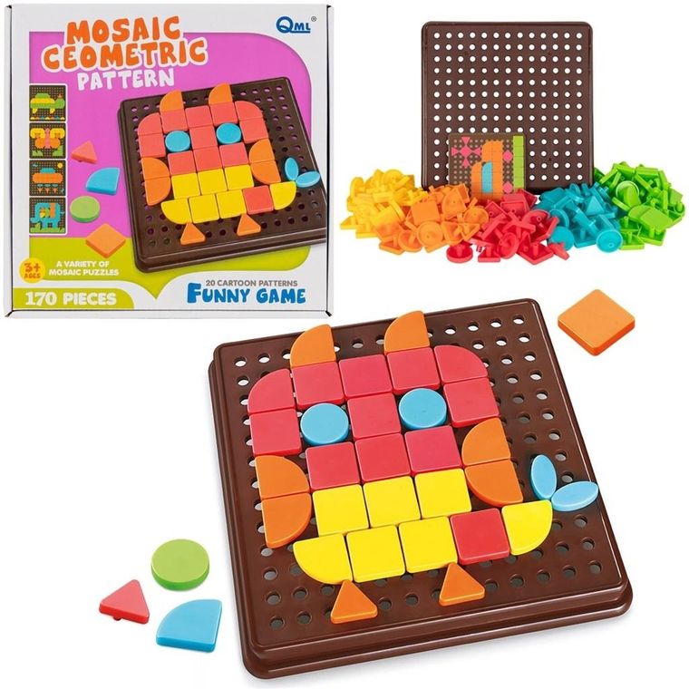 Trifox, układanka, kształty