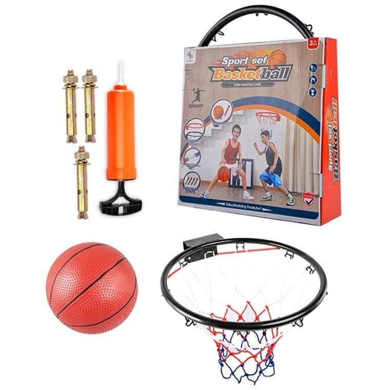 Trifox, Zestaw do koszykówki metalowa obręcz