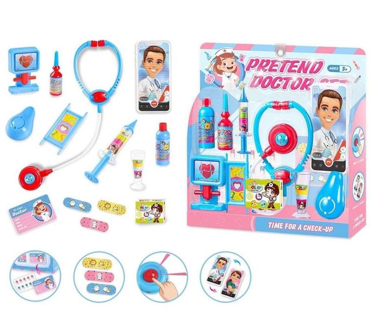 Trifox, zestaw lekarski, 10 elementów