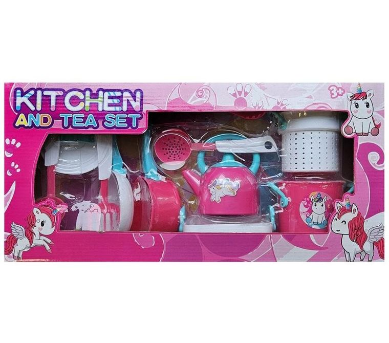 Trifox, zestaw naczyń, jednorożec, 11 elementów