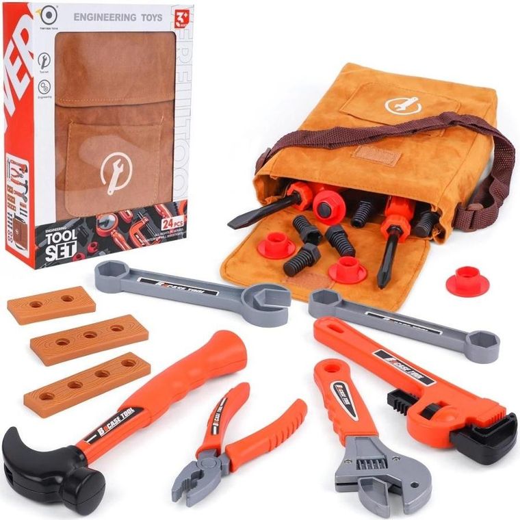 Trifox, zestaw narzędzi w torbie, 24 elementy