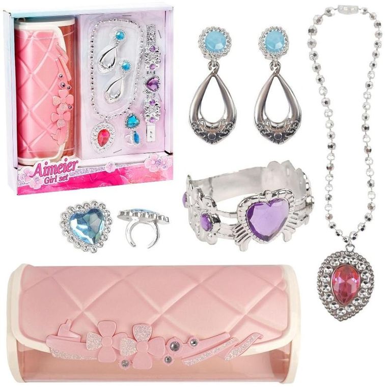 Trifox, zestaw piękności, biżuteria z torebką