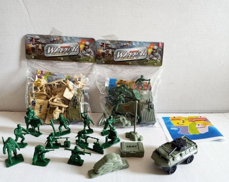 Trifox, żołnierzyki, zestaw wojskowy