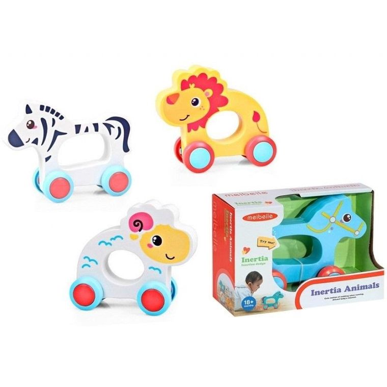 Trifox, zwierzątko na kółkach, do pchania, 1 szt.