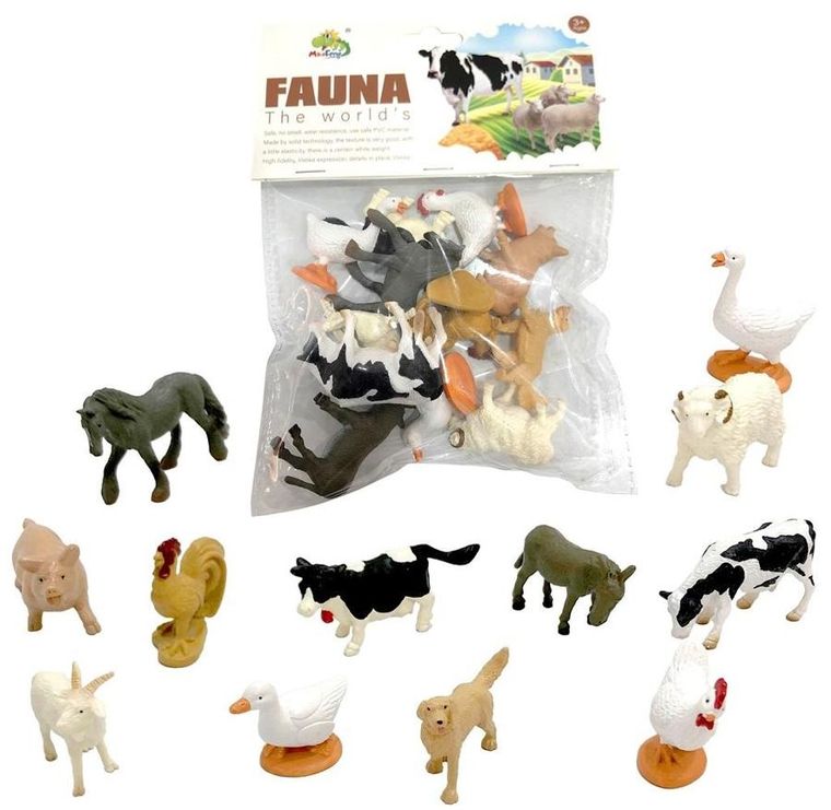 Trifox, zwierzęta domowe, zestaw figurek, 12 szt.