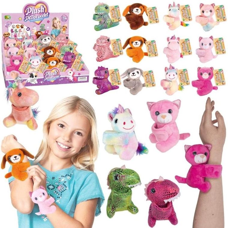 Trifox, zwierzęta, pluszowa bransoletka, 1 szt.