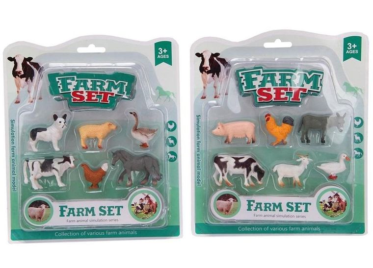 Trifox, zwierzęta wiejskie, zestaw figurek, 6 szt.