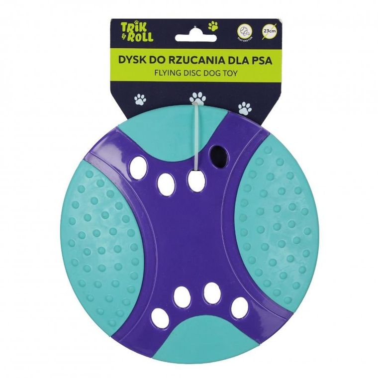 Trik&Roll, dysk dla psa, niebieski, 23 cm