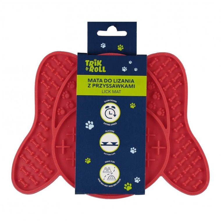 Trik&Roll, mata do lizania dla psa z przyssawkami
