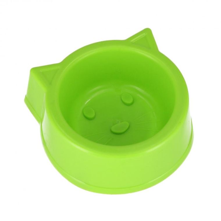 Trik&Roll, miska dla zwierząt, zielona, 13 cm