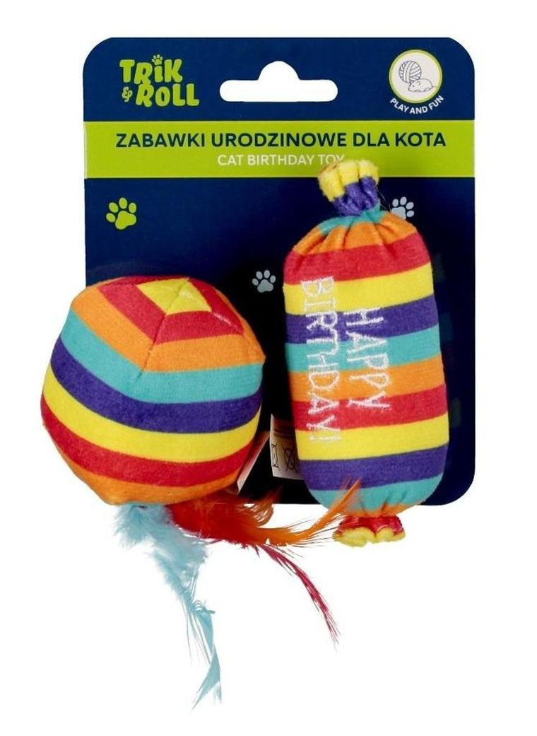Trik&Roll, zabawki urodzinowe dla kota