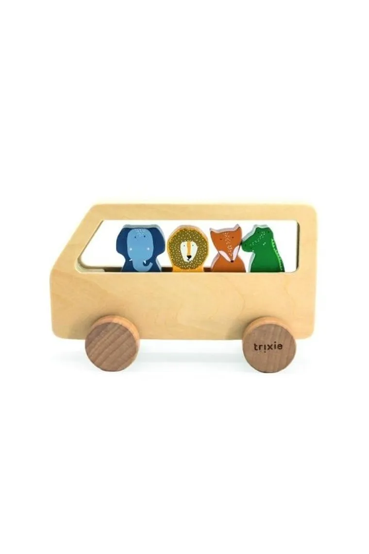 Trixie Baby, drewniany autobus dla zwierząt