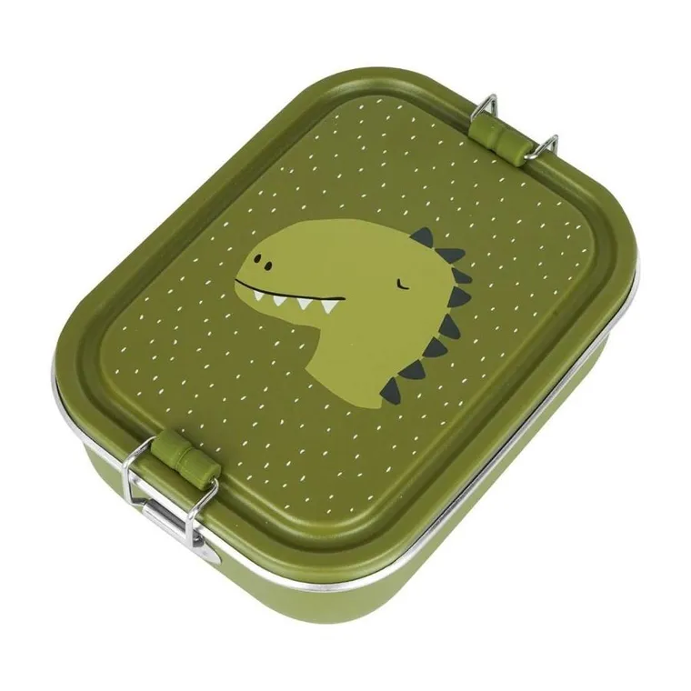 Trixie Baby, lunchbox, stalowy, Dinozaur, 17-13-6 cm