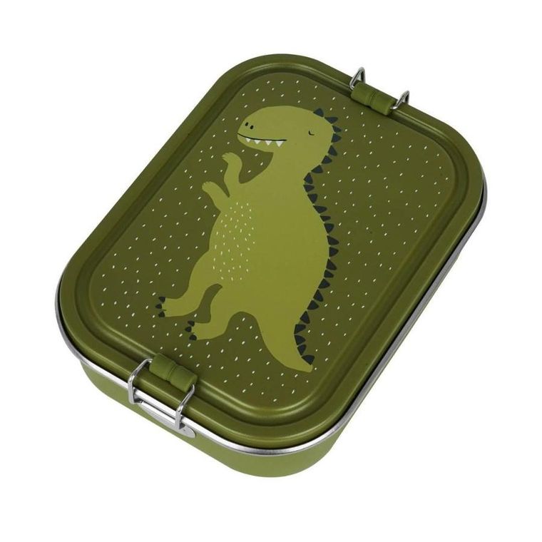 Trixie Baby, lunchbox, stalowy, Dinozaur, 20-15-6 cm