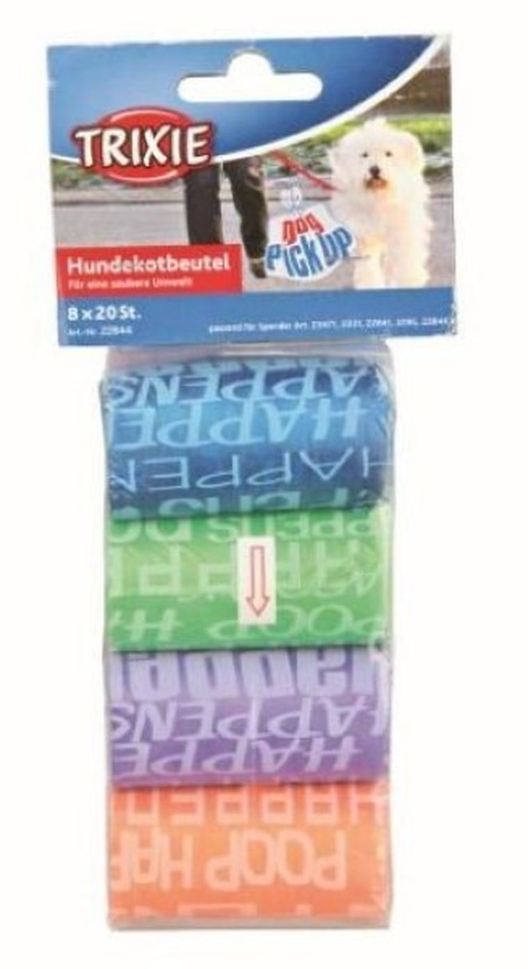 Trixie, torby na odchody, 8 rolek, 20 szt.