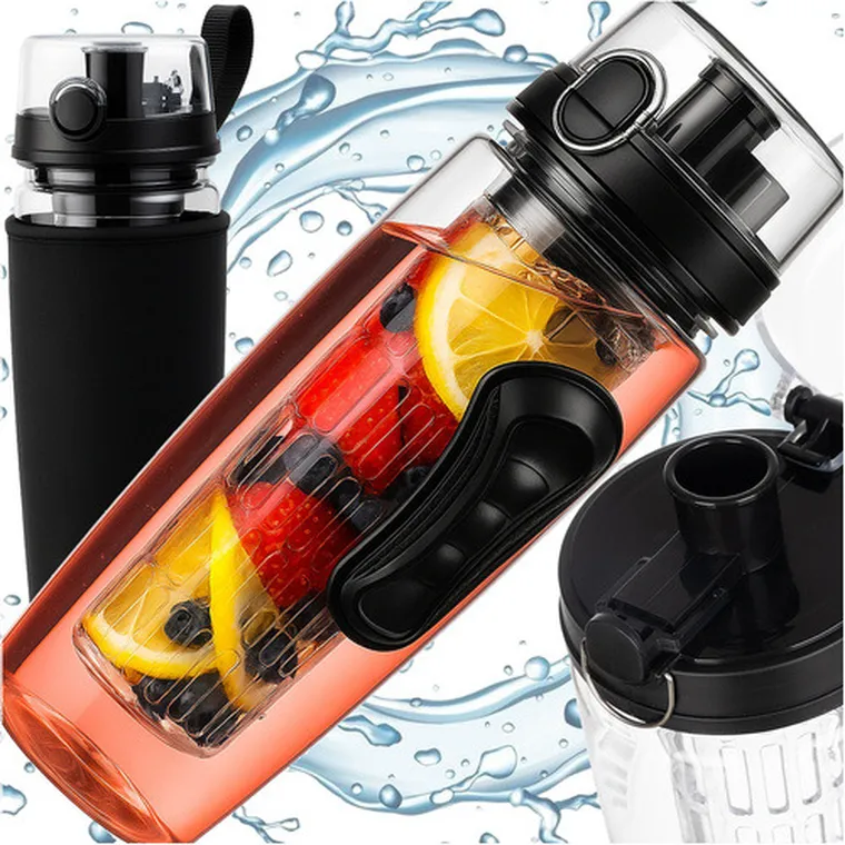 Trizand, bidon na wodę z pojemnikiem, 1l