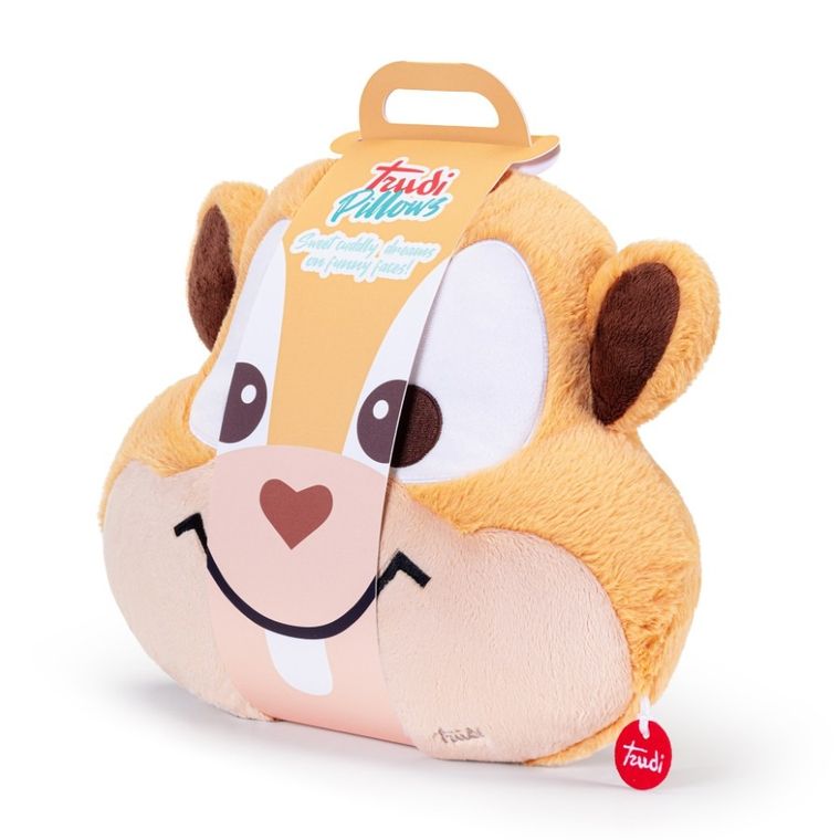 Trudi, maskotka poduszka, Bóbr