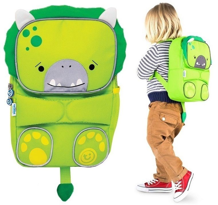 Trunki, Dinozaur Dudley, plecak toodlepak, zielony