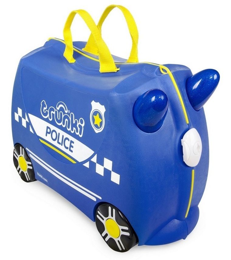 Trunki, Radiowóz Percy, jeżdżąca walizeczka