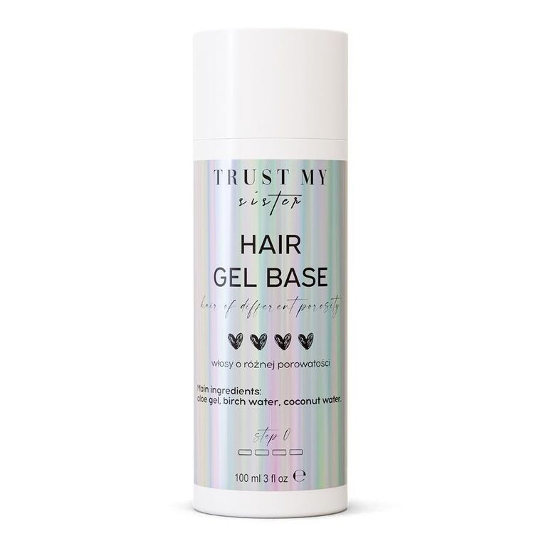 Trust My Sister, Hair Gel Base, żelowa baza do włosów o różnej porowatości, 100 ml