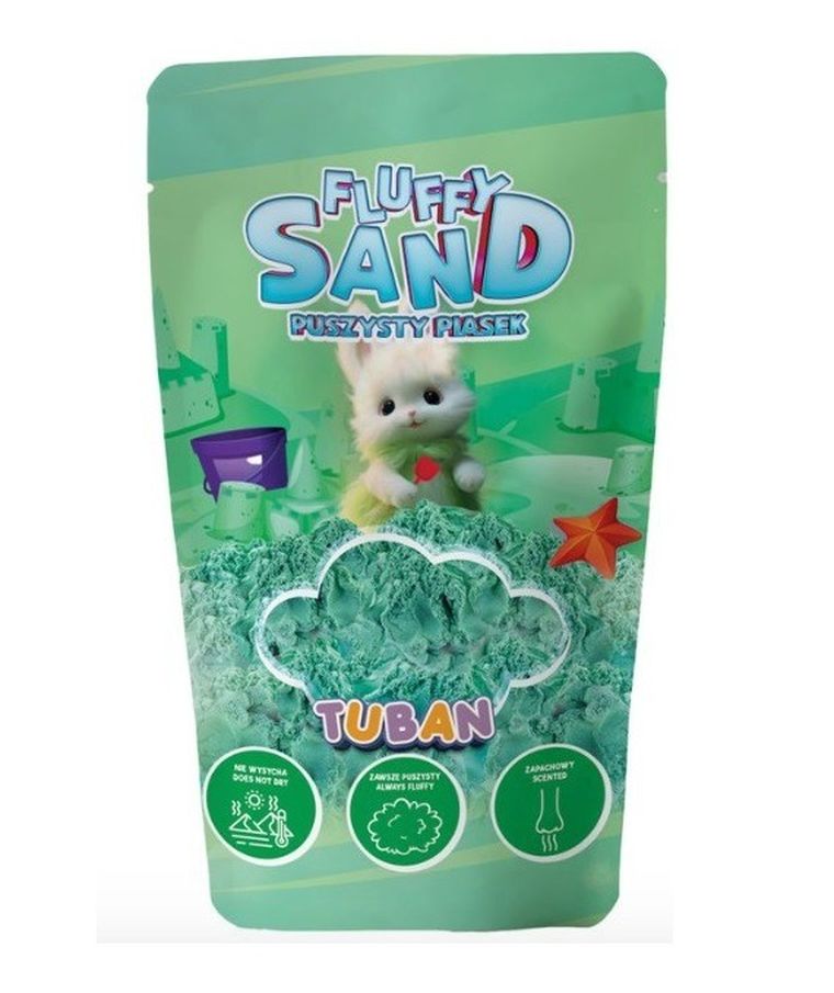 Tuban, Fluffy Sand, puszysty piasek, zielony 90 g