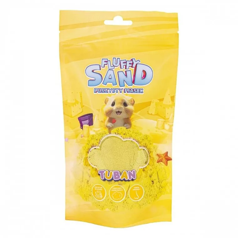 Tuban, Fluffy Sand, puszysty piasek, żółty, 90 g