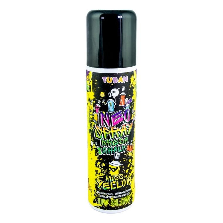 Tuban, Neo Kreda, spray, żółta, 150 ml