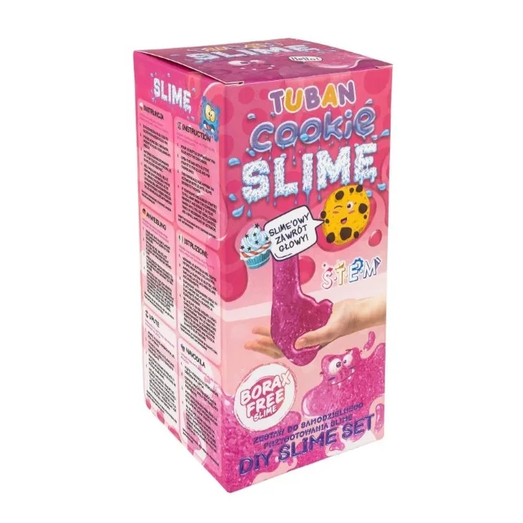 Tuban, Slime DIY, Ciastko, zestaw kreatywny