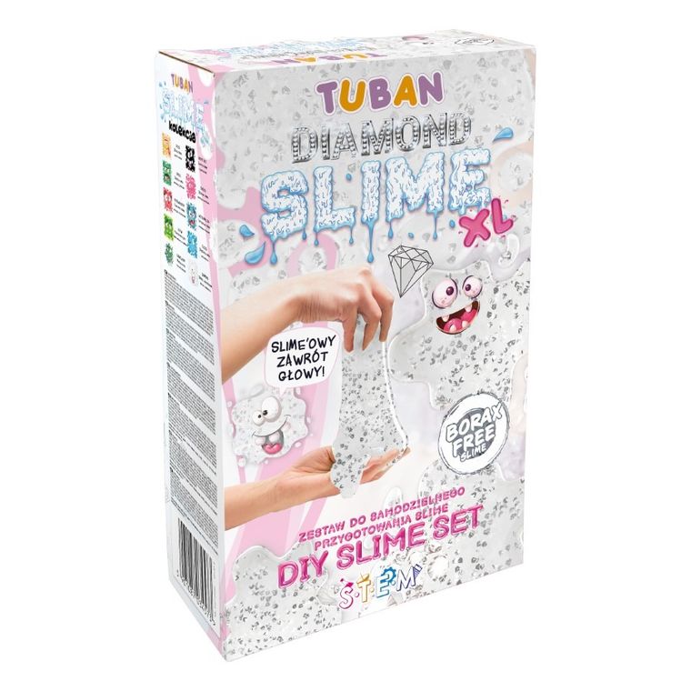 Tuban, Slime DIY, Diament, XL, zestaw kreatywny