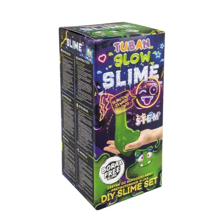 Tuban, Slime DIY, Świecący w ciemności, zestaw kreatywny