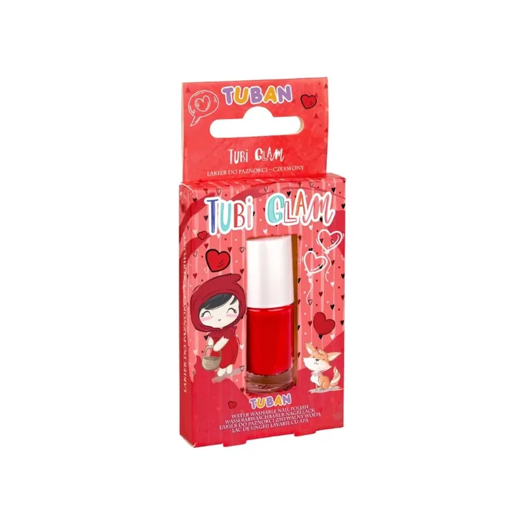Tuban, Tubi Glam, lakier do paznokci, czerwony