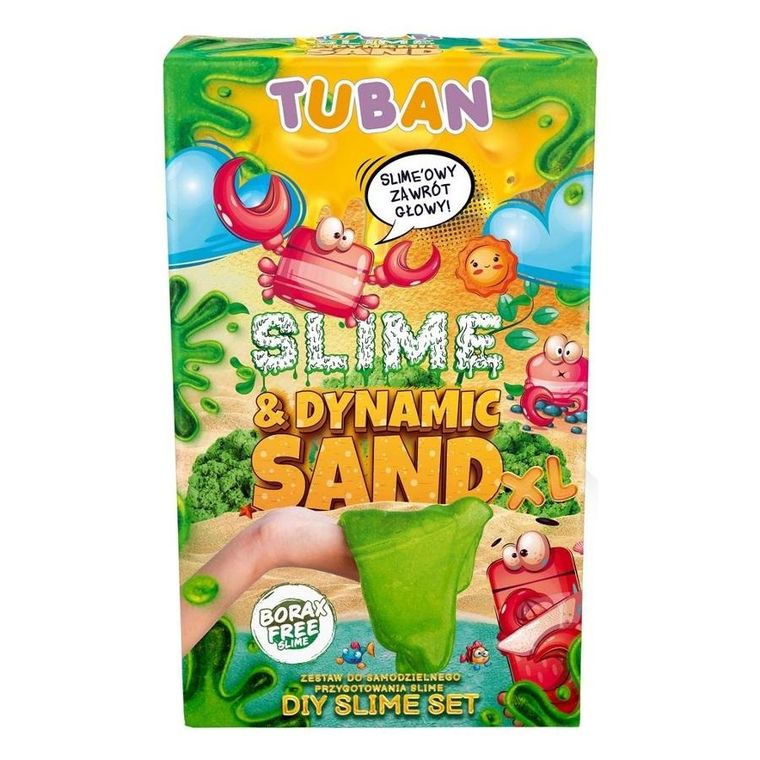 Tuban, zestaw Slime&Dynamic Sand, XL