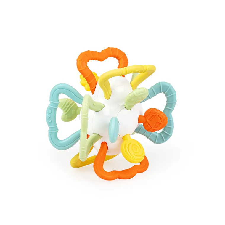 TuliFun, terkotek pastelowy, zabawka sensoryczna