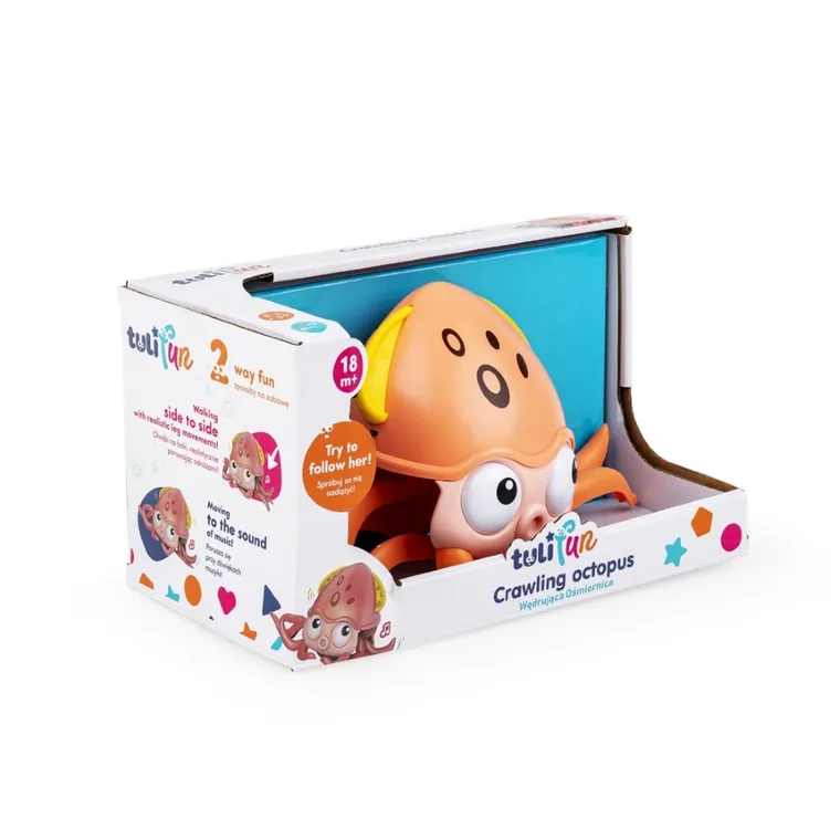 TuliFun, wędrująca ośmiornica, zabawka interaktywna