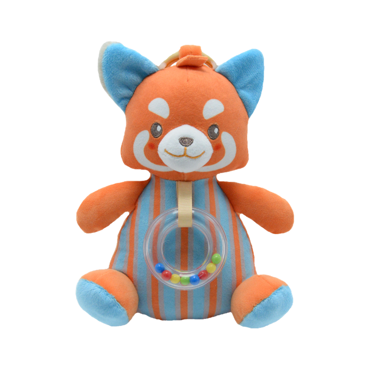 Tulilo, Lisek, pluszowa zawieszka z pozytywką, pomarańczowy