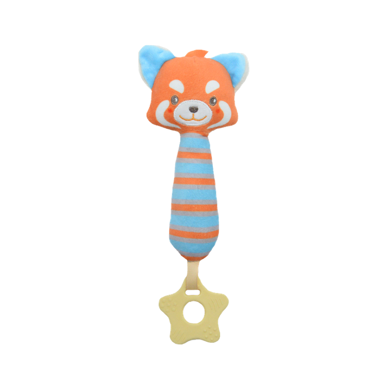 Tulilo, Lisek, zabawka z dźwiękiem, pomarańczowy, 17 cm