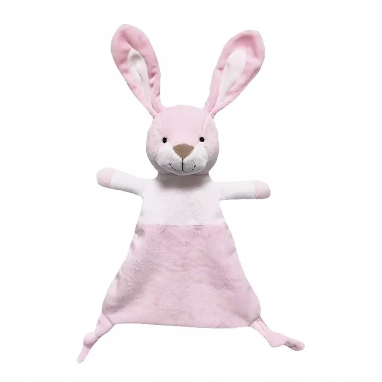 Tulilo, Miluś, królik, maskotka, różowy, 25 cm
