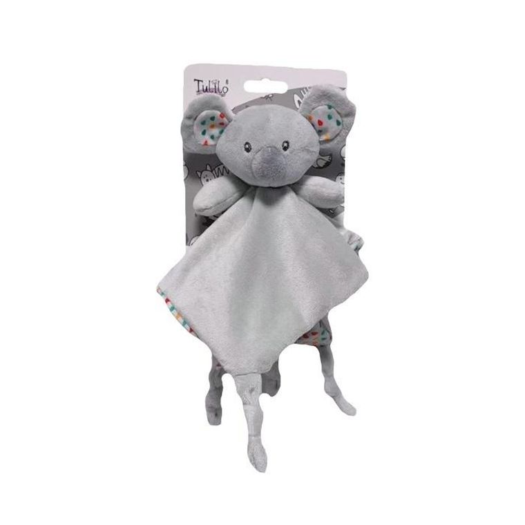 Tulilo, Miluś, mysz, maskotka, szara, 25 cm