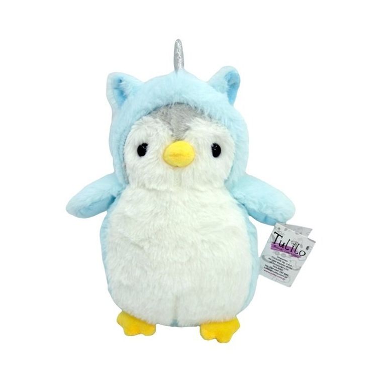 Tulilo, Pingwin Romek, maskotka, niebieska, 20 cm