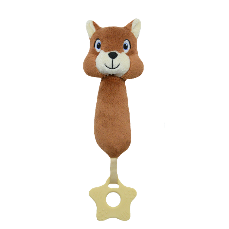 Tulilo, Wiewiórka, zabawka z dźwiękiem, 17 cm