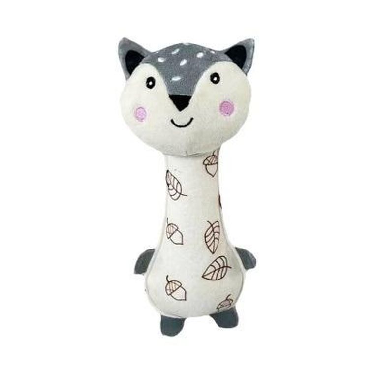 Tulilo, zabawka z dźwiękiem, lisek szary, 17 cm