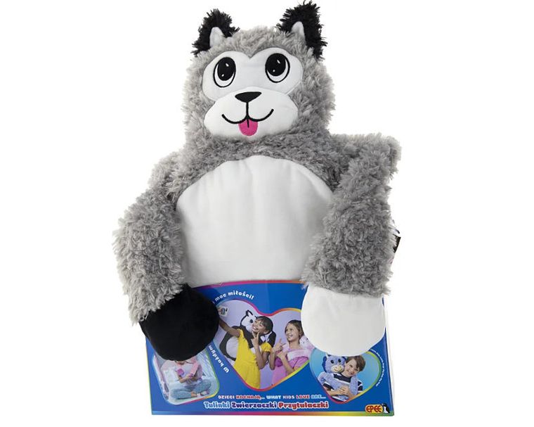 Tulinki, Zwierzaczki-Przytulaczki, duża maskotka, Husky