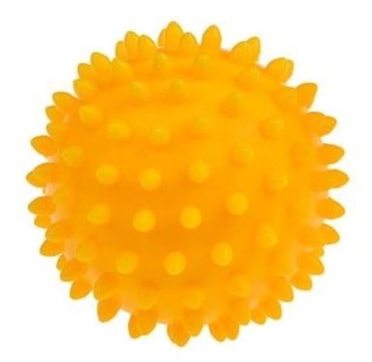 Tullo, fizjo piłka rehabilitacyjna, żółta, 9 cm