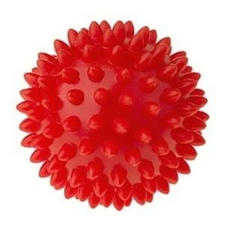 Tullo, piłka rehabilitacyjna, czerwona, 6,6 cm