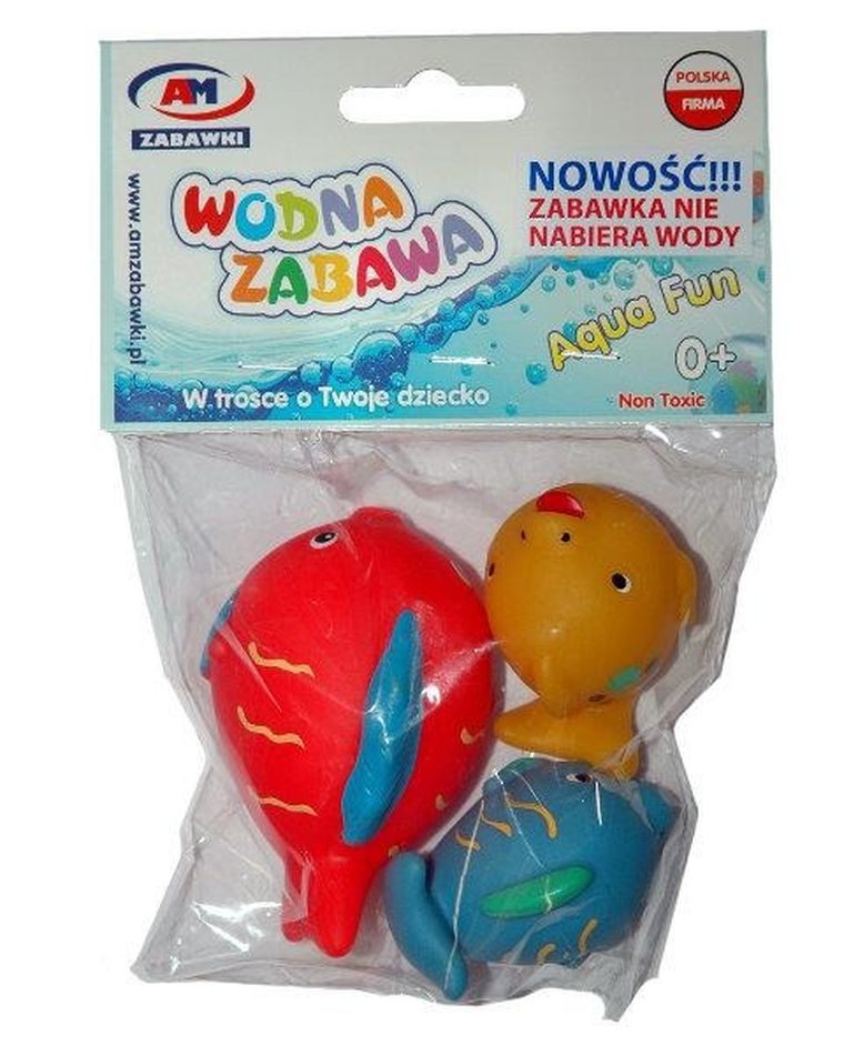Tullo, rybki, zestaw do kąpieli, 3 szt.