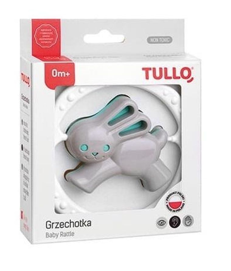 Tullo, Zając, grzechotka, szaro-miętowy