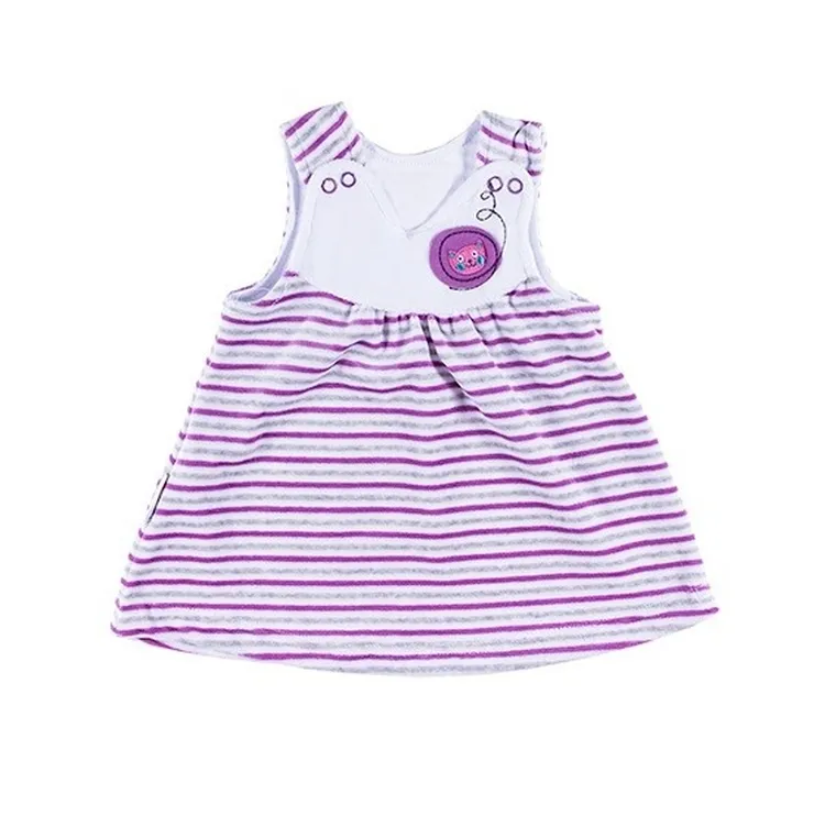 Tunika dziewczęca bez rękawów, fioletowa, Eevi