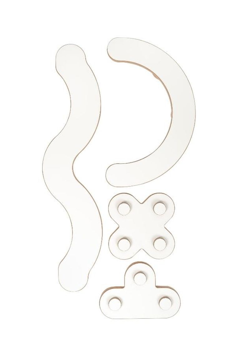 tupti.wood, dodatkowe 4 elementy do równoważni-mostek