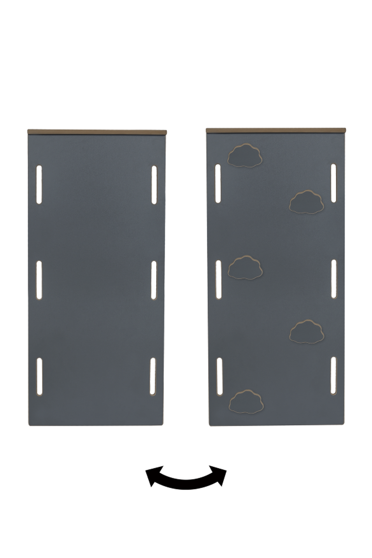 tupti.wood, zjeżdżalnia do dużego bujaka, chmurki, szara